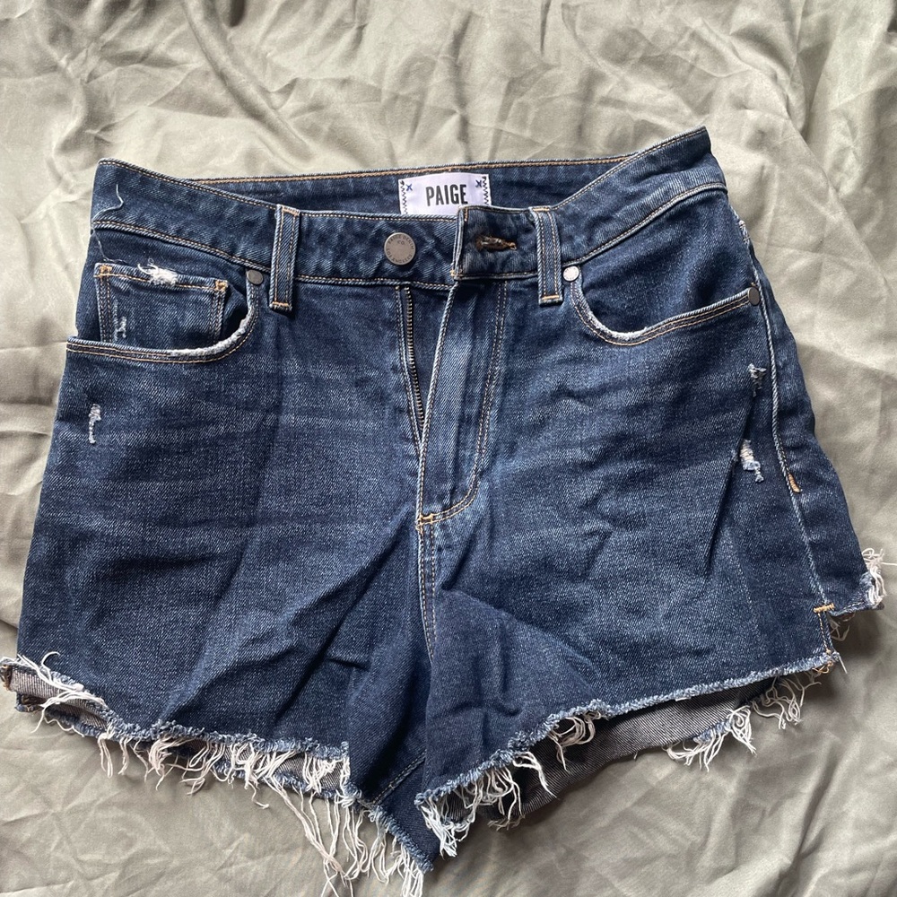 paige denim shorts